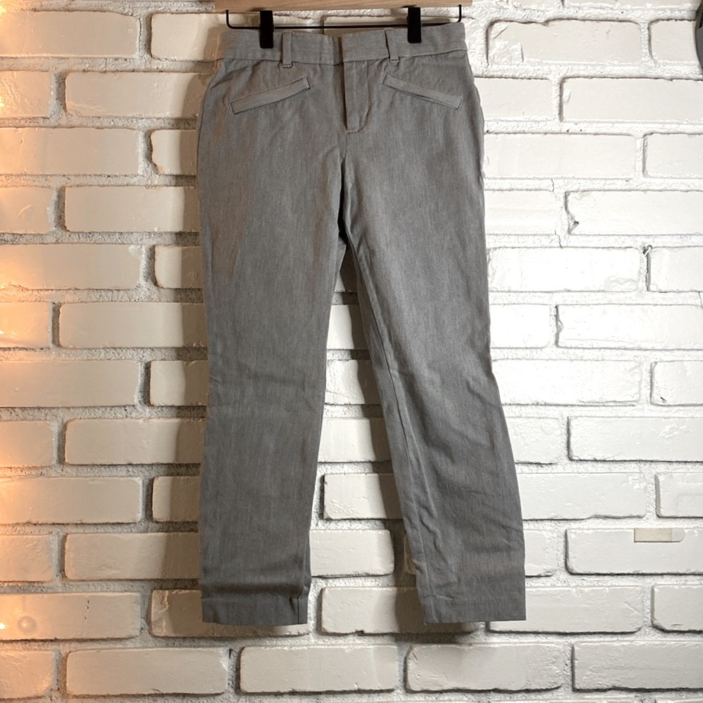 GAP grey womens skinny ankle work pants jeans